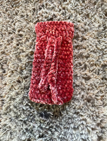 Rose Velvet Pouch