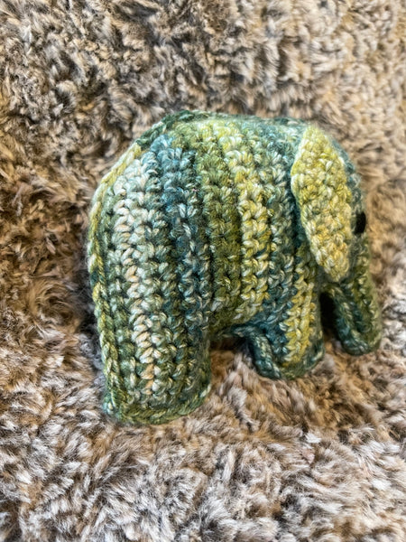 Green Ragdoll Elephant