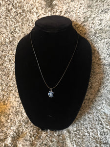 Blue Turtle Necklace