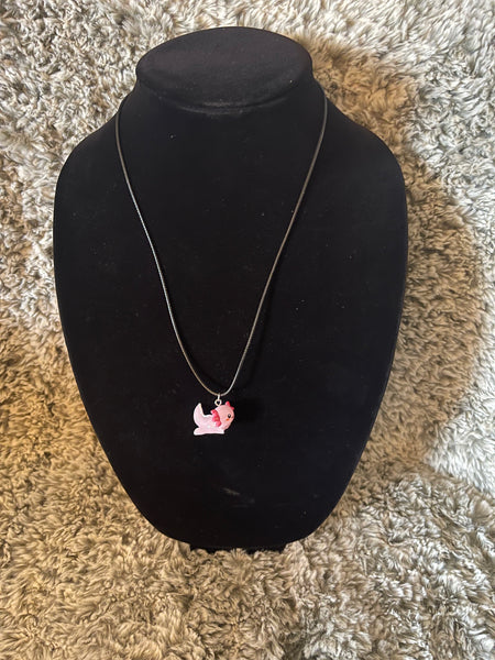 Axolotl necklace