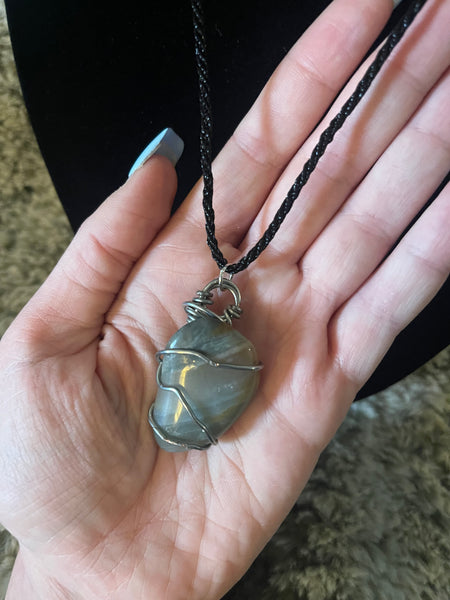 Banded Agate Pendant