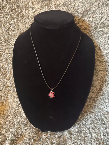 Red Turtle Necklace