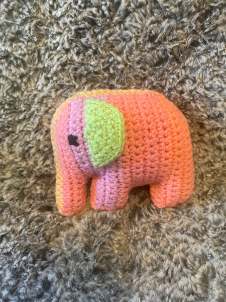 Retro Rainbow Elephant Ragdoll