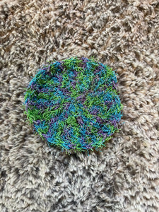 Green, Blue & Purple Kitchen Scrubby