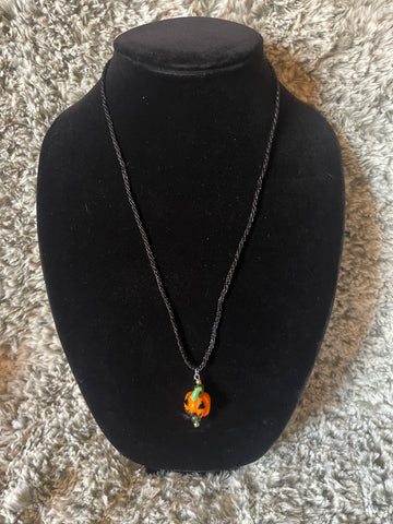 Pumpkin necklace