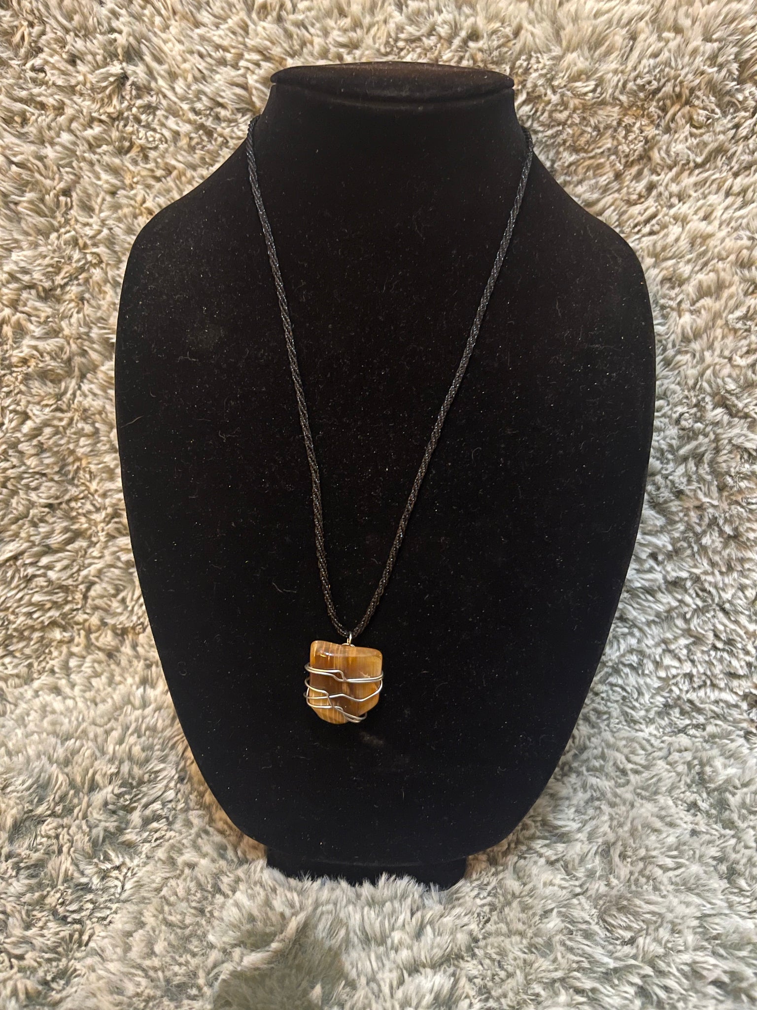 Petrified Wood Pendant