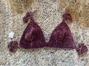 Lilac Velvet Bra