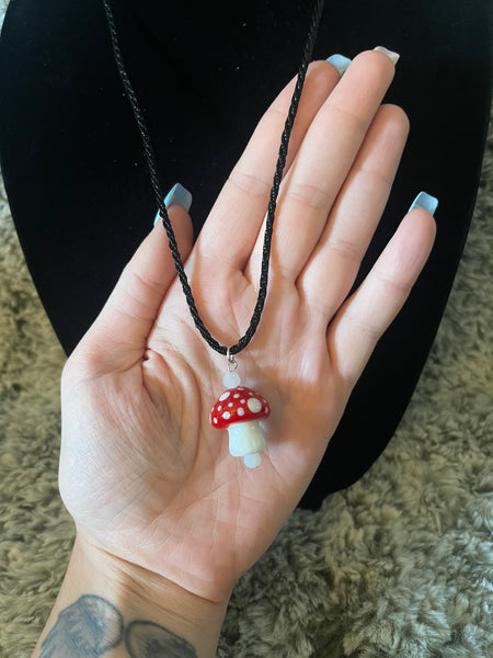 Large Mushroom necklace