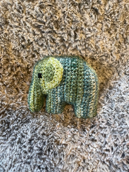 Green Ragdoll Elephant