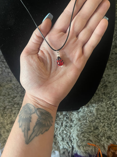 Ladybug necklace